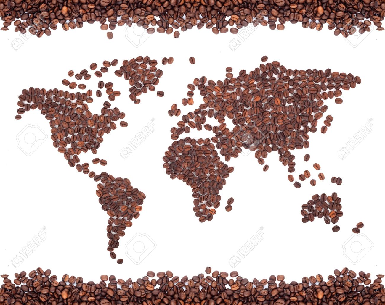 5771892-cafe-mapa-hecho-de-frijoles-en-el-fondo-blanco